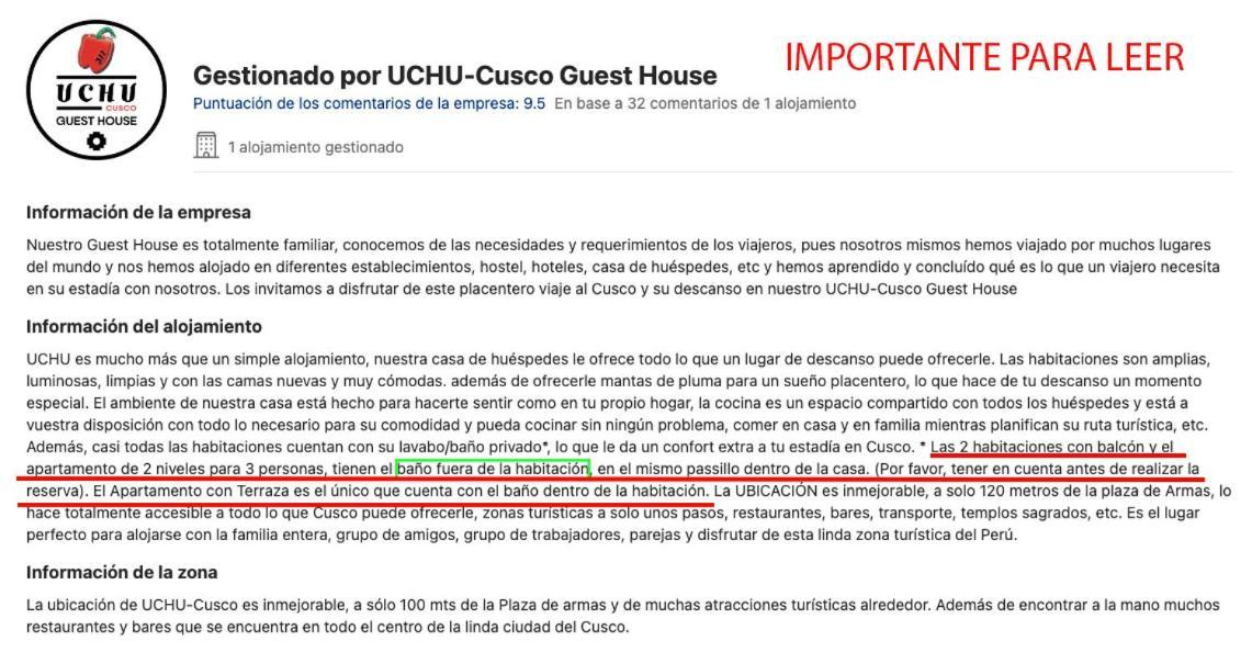 Uchu Cusco - Guest House Zewnętrze zdjęcie